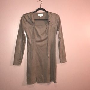 Grey/Taupe Dress